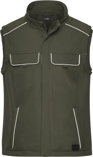 Workwear Softshell Vest - Solid James & Nicholson | JN 883 