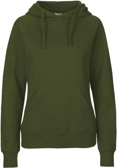 Ladies' Organic Hooded Sweatshirt Neutral | O83101 