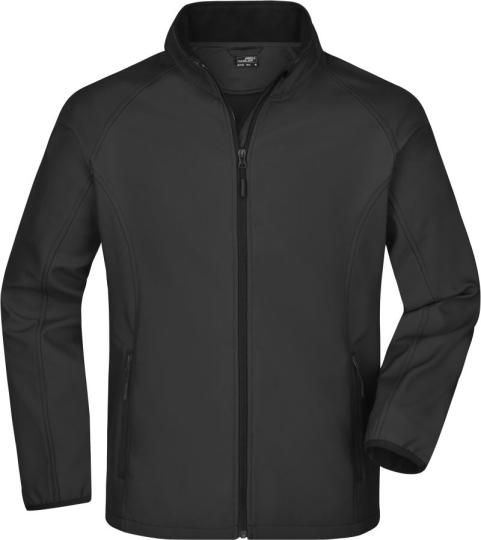 Men's 2-Layer Promo Softshell Jacket James & Nicholson | JN 1130 black/black | L